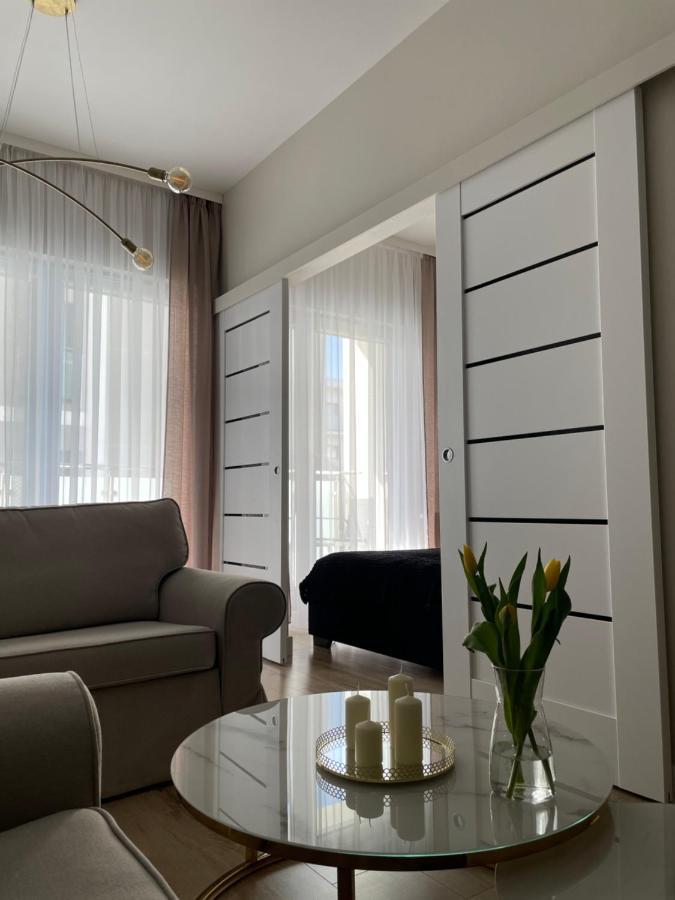 Sunset Resort Apartament Dziesiatka Przy Plazy Гжибово Екстериор снимка